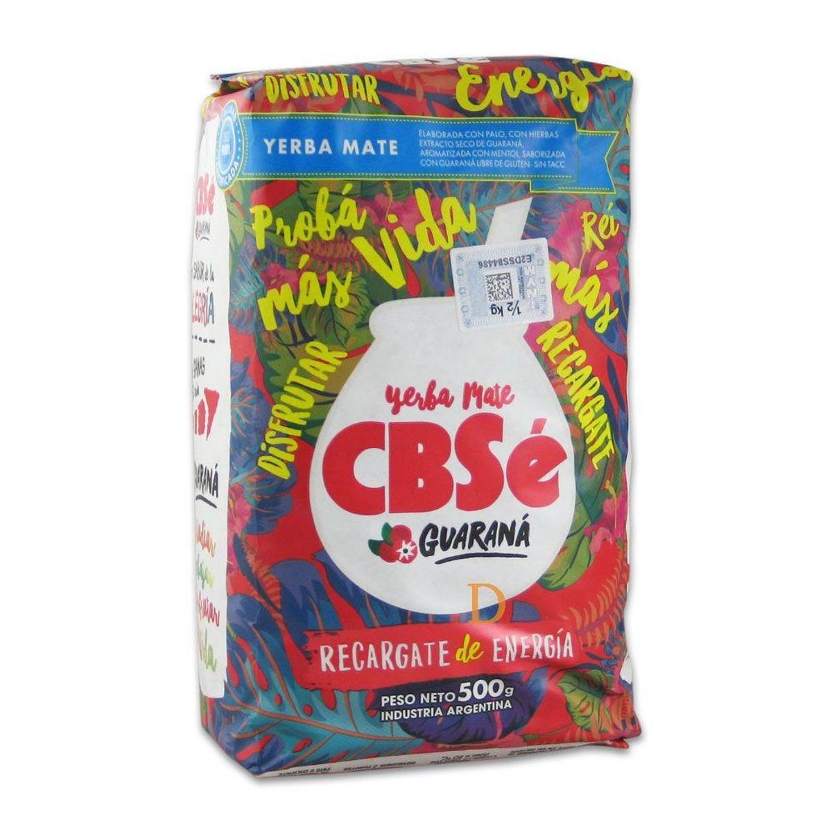 CBSe Guarana Yerba Mate 500g