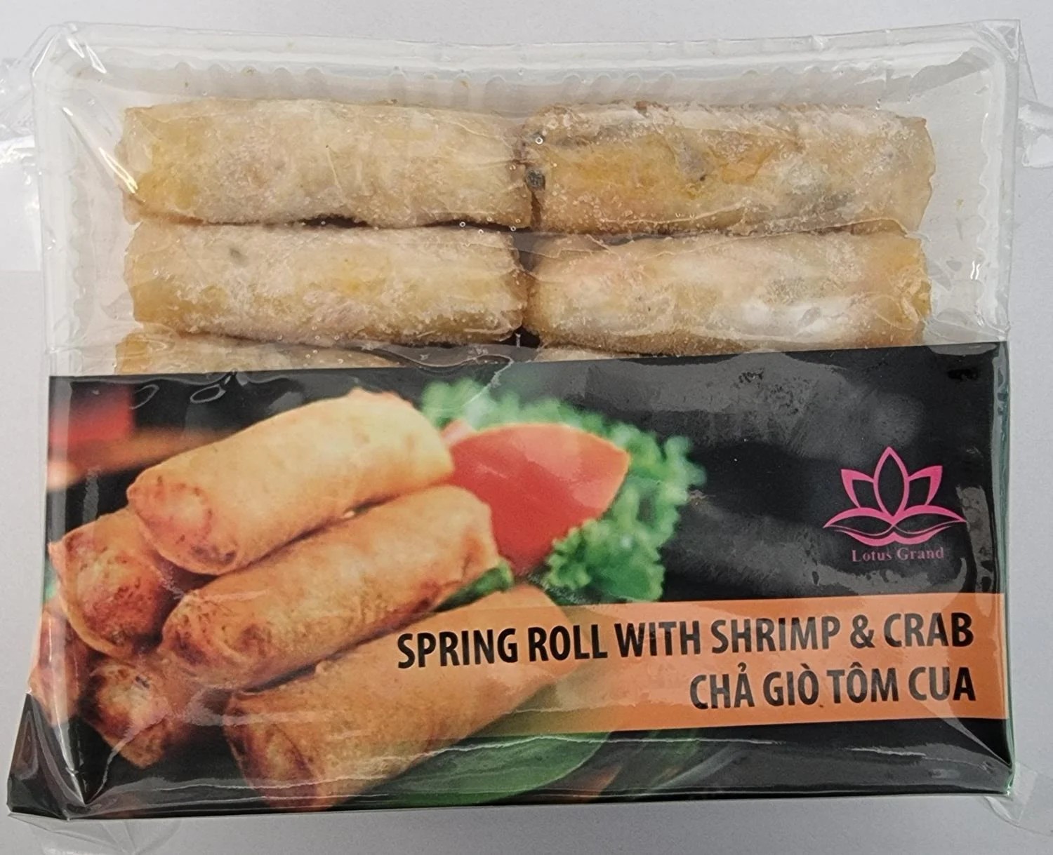 LOTUS Spring roll with shrimp& crab (20 *25 g) 500g