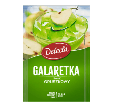 Delecta Galaretka Gruszkowa 70g