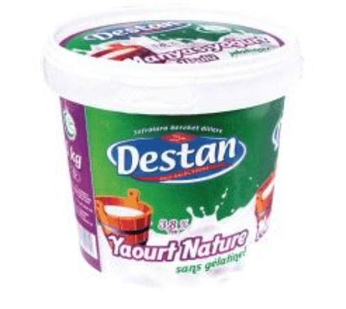 Destan Yoghurt 3,8% 1kg