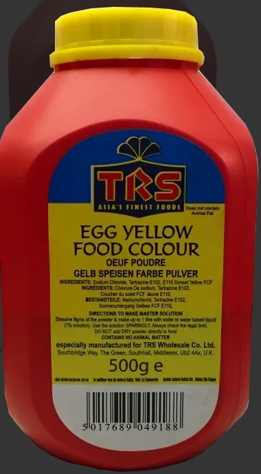 TRS Yellow Food Colour 500g