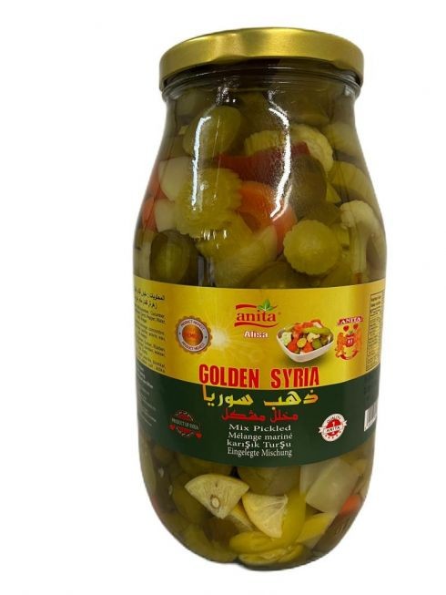 Anita Golden Syria Mixed Pickles 2750g