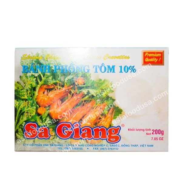 SA GIANG shrimp chips 200g