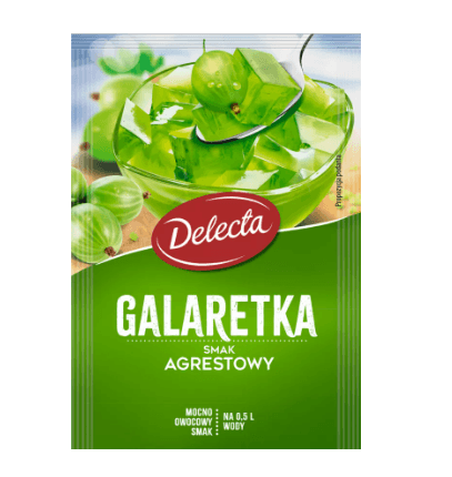 Delecta Galaretka Agrestowa 70g