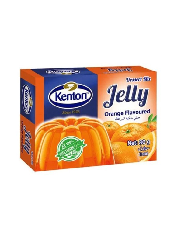 Kenton Jelly Orange Flavoured 80g