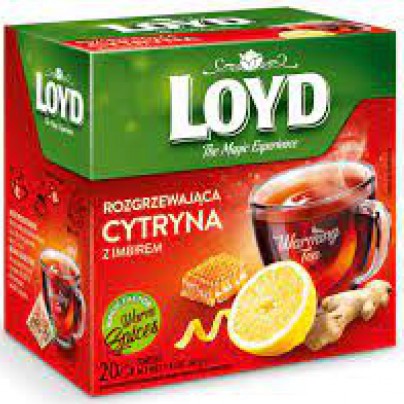 Loyd Cytryna Z Imbirem -sitron Ingefær Honning 10*20*2g stk