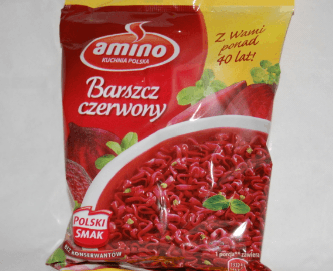 NUDLER AMINO BARSZCZ CZERWONY 66G