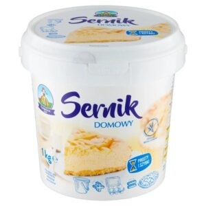 Lowicz Cottage cheese "Twarog na sernik" 1 kg -Polen -