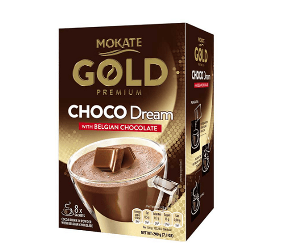 Mokate Gold Prem. Choco-Dream Belg. Choco 25gr X 8