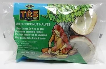 TRS Dried Coconut Halves 250g