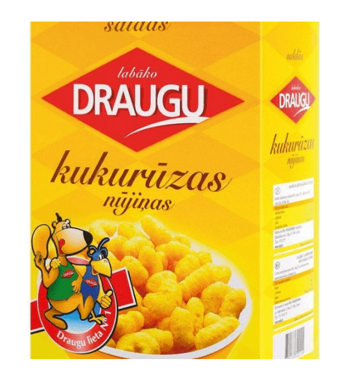 Draugu Glaserte Maispinner 130g