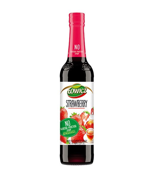 LOWICZ Syrup Strawberry 400ml