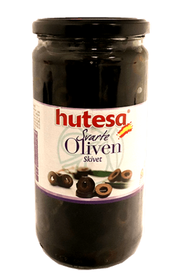 Hutesa Skivet Oliven 690g