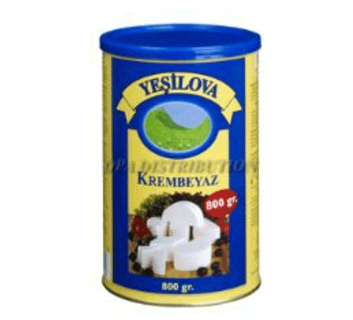 Yesilova Fetaost Krembeyaz 50% fett 800gr