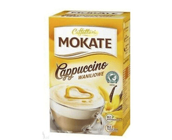 Mokate Cappuccino Vanilla 20gr X 8