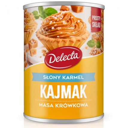 Delecta Kajmak Saltet Karamell 6*400g stk