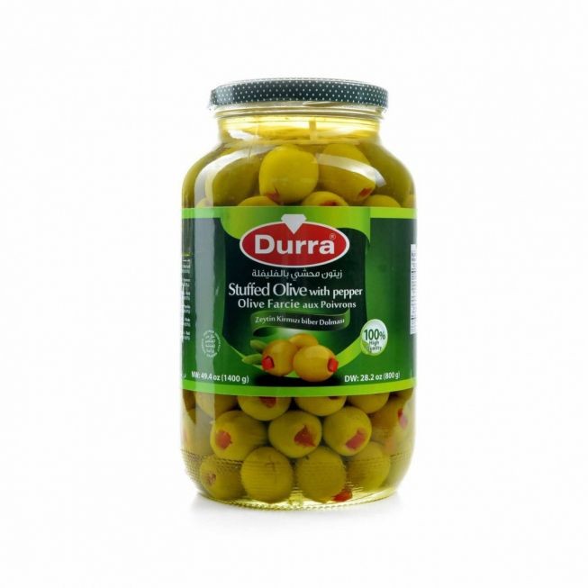 Durra Pickled Stuffed Olive with Paprika 1200/1300 g