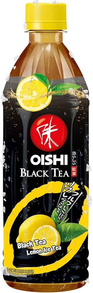 OISHI Black tea lemon flavor 500 ml