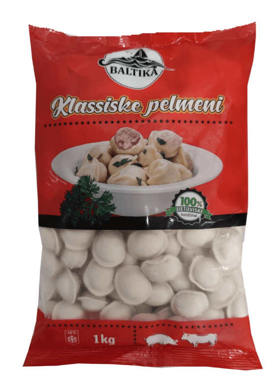 PELMENI BALTIKA KLASSISKE 1KG