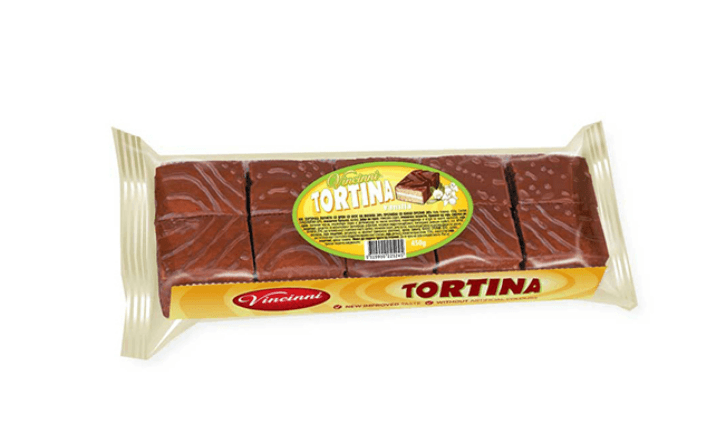 Vincinni Tortina Cake Bars Vanilla 450gr