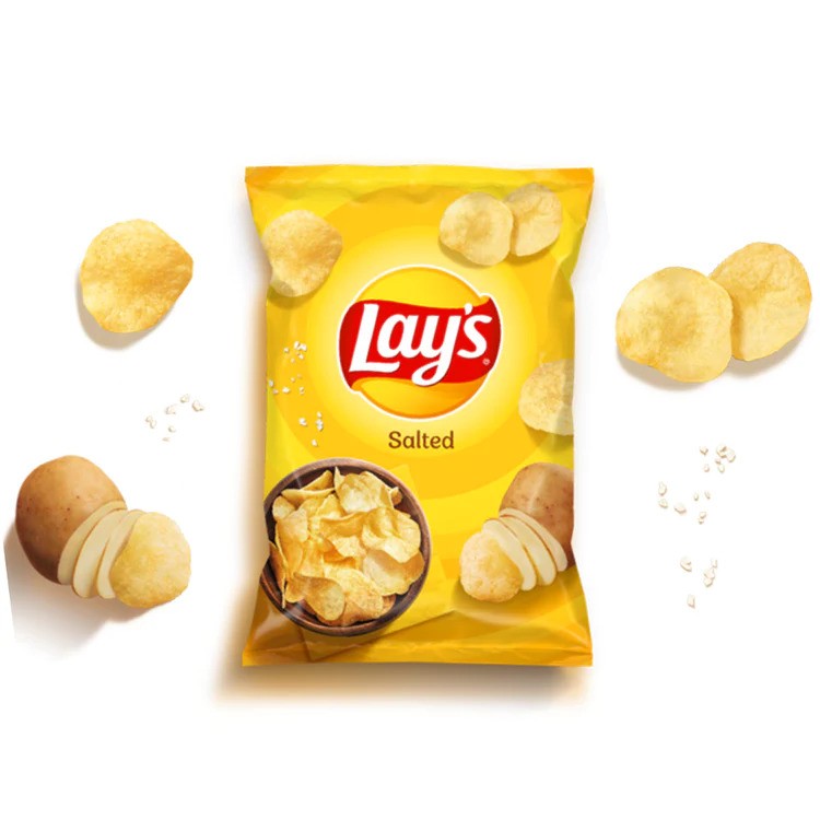 Lays Chips Natural Salt 140G