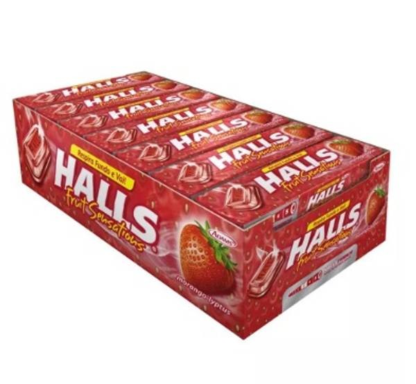 HALLS JORDBÆR 28g