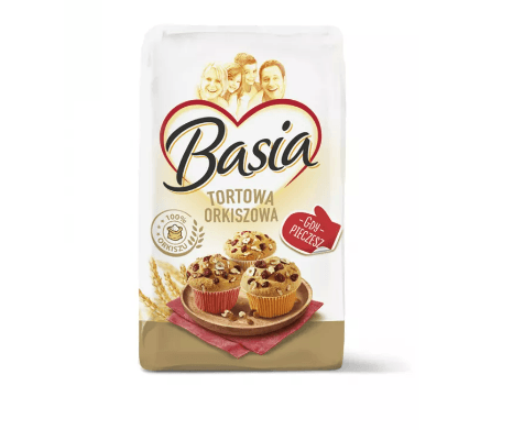 Basia Maka Tortowa Orkiszowa 900g