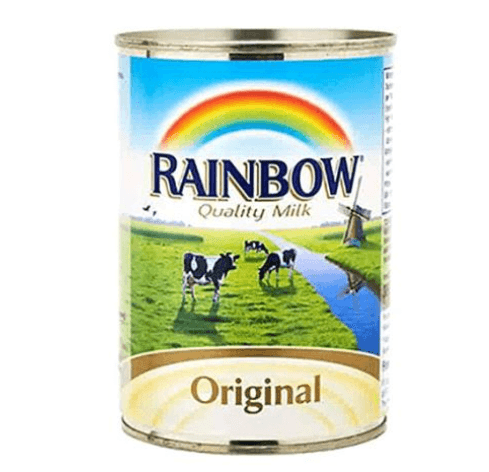 Kondensmelk Rainbow Usøtet 410gr