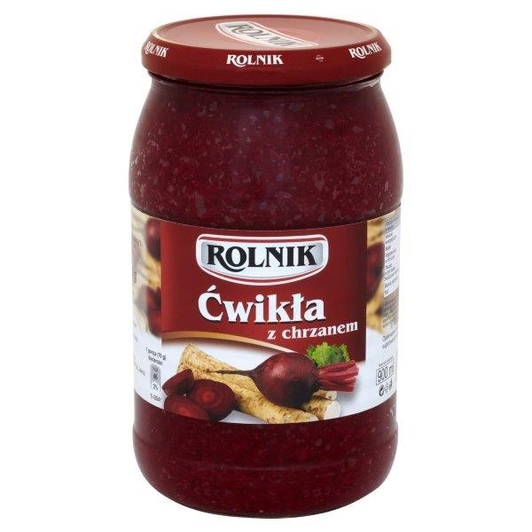 Rolnik Rodbeter med pepperrot "Cwikla z chrzanem" 350 g