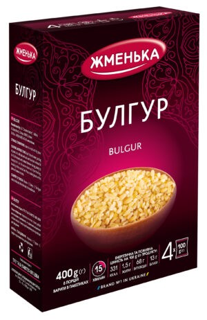 Zhmenka Bulgur (100 g x4 stk) - Ukraina -