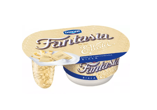 FANTASIA WEDEL YOGURT WHITE CHOCOLATE 104G DANONE