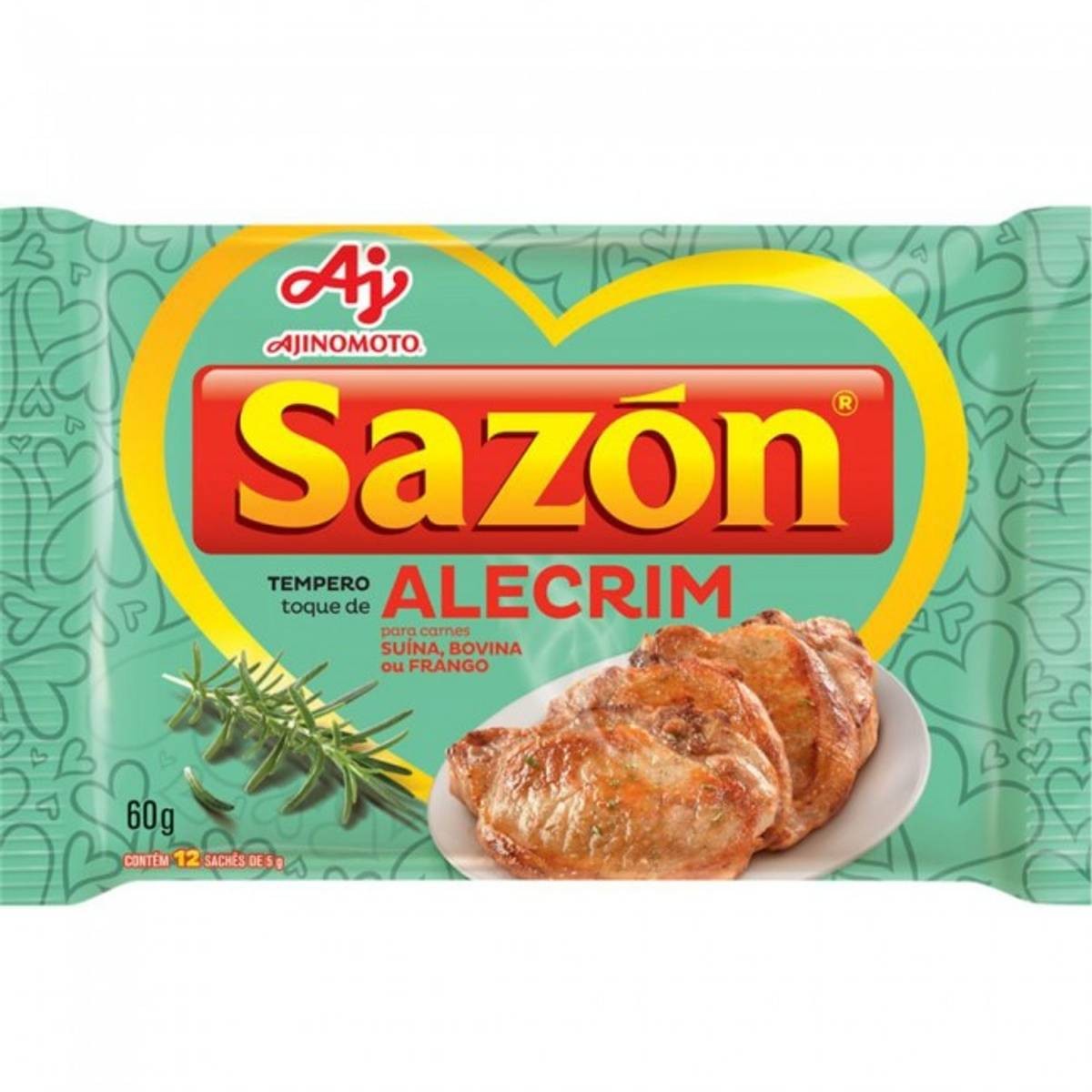 SAZON TEMPERO TOQUE DE ALECRIM 60g