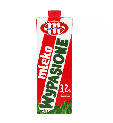 FINE UHT MILK 3.2% 1L MLEKOVITA