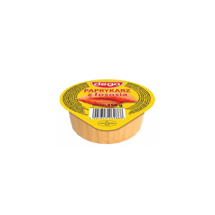 Dega Canned Fish And Vegetable Salmon Paprickers 250 g