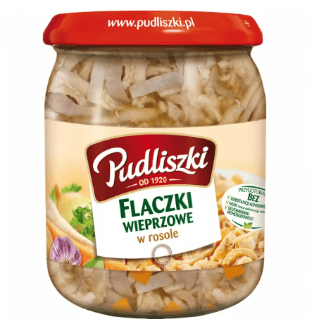 Pudliszki Flaczki Wieprzowe W Rosole 500g