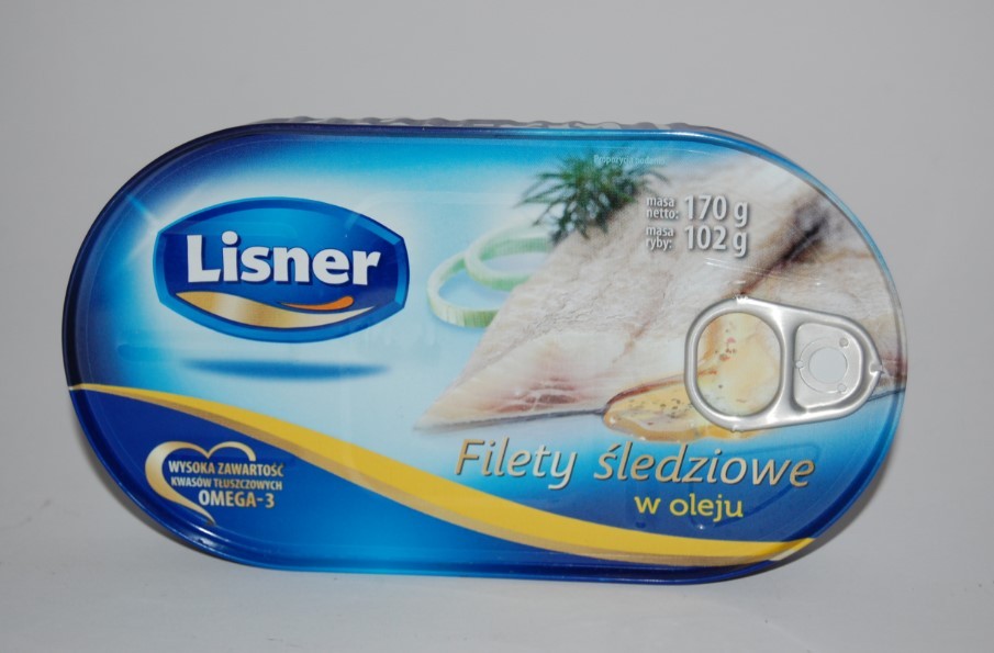 SILDEFILET I OLJE 170G