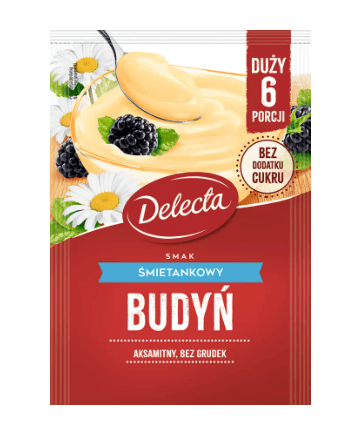 Delecta Budyn Smietankowy 64g