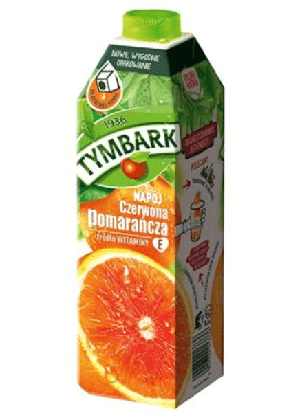 Tymbark Red Orange Drink 1lt