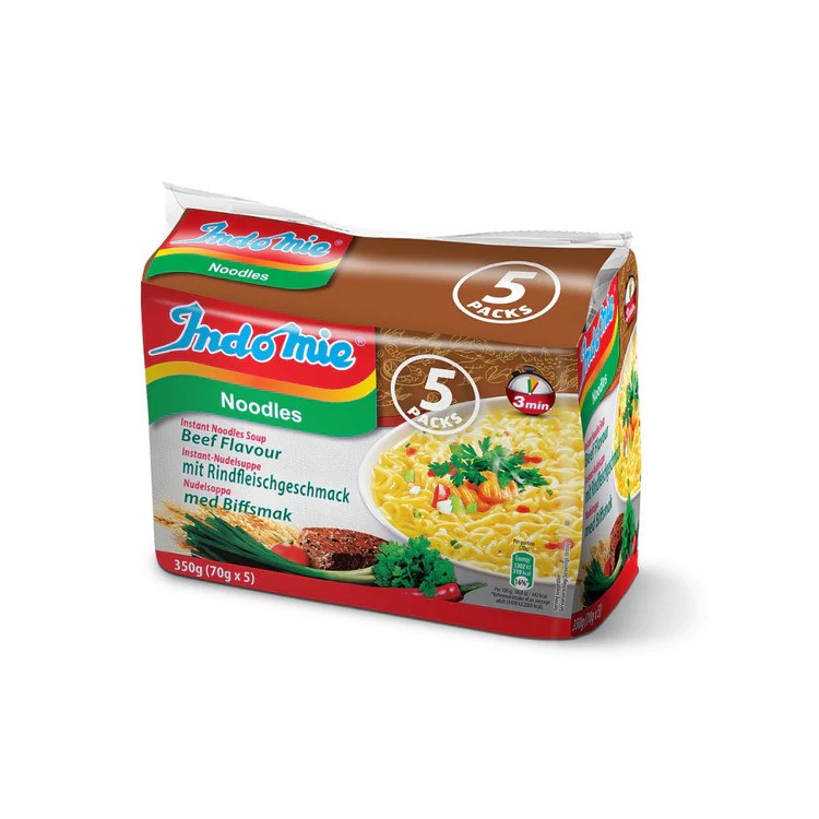 Indomie Noodles Beef (5x75g)