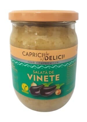 Caprici Ristet aubergine "Salata de Vinete" 525 g - Romania -