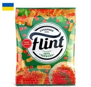 Flint brødships "Rød caviar" 110g - Ukraina -