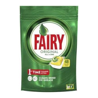 12 Fairy "Original" Tabletter opppvaskmaskin 486 g