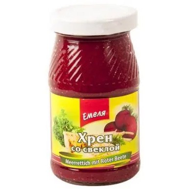 07 Emelia Pepperrot med rødbeter 180 g x 12 stk