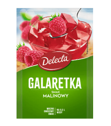 Delecta Galaretka Malina 70g