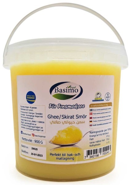 Basimo Ghee Smør 900 g