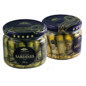 Amberfish Baltiske sardiner i olje 250 g - Litauen -