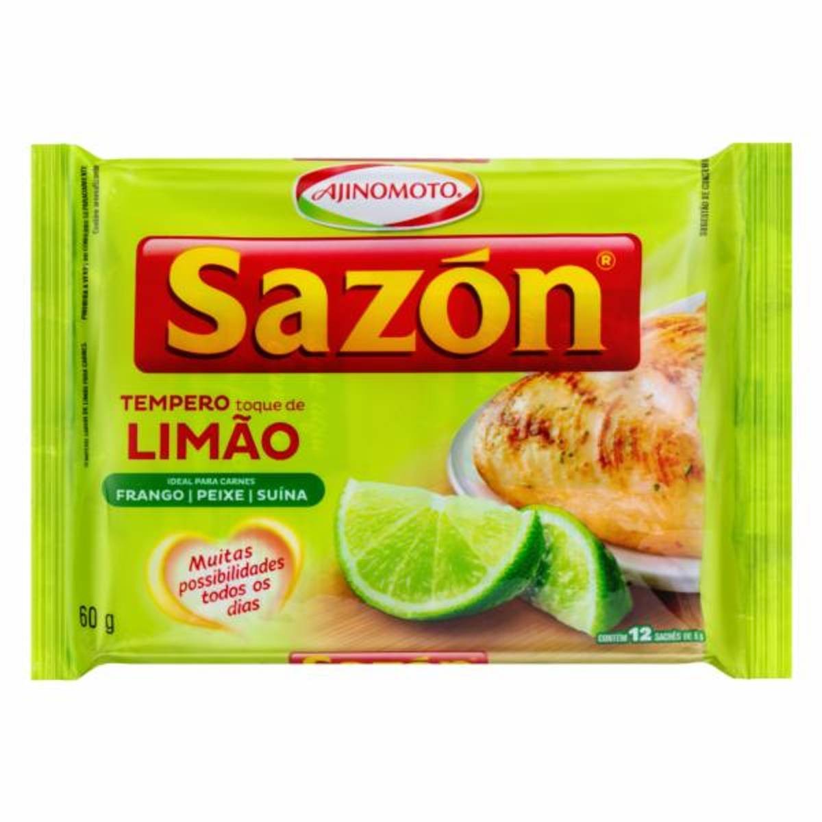 SAZON TEMPERO TOQUE DE LIMAO 60g