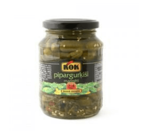 KOK Syltede peper-agurker 2-5 cm 350g