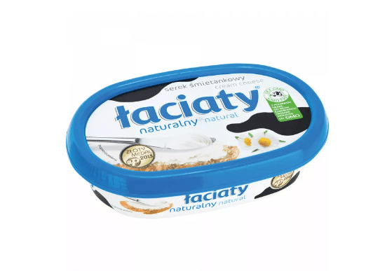 LACIATY CREAM CHEESE SPREAD 135G NATURAL MLEKPOL