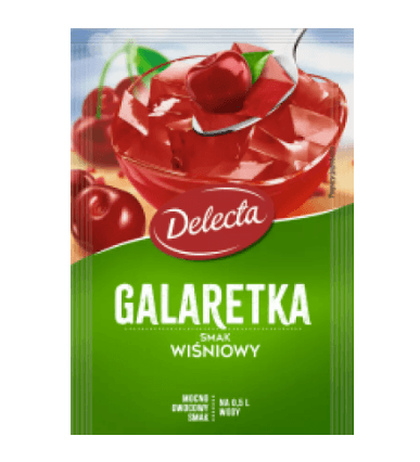 Delecta Galaretka Wisniowa 70g